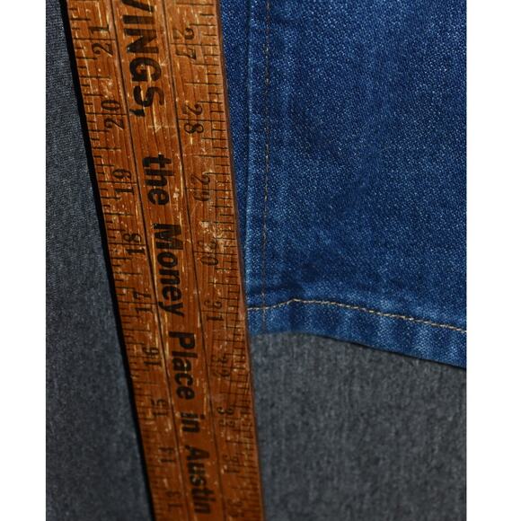 Wrangler 47mwz Regular Fit Men's 40x32 Western Denim Blue Cotton Jeans - Picture 9 of 9
